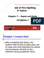 Dokumen - Tips - Essentials of Fire Fighting 5 TH Edition Chapter 7 Ropes and Knots Firefighter