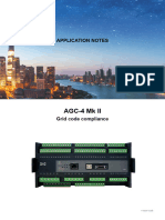 Grid Code Compliance AGC4 MK II