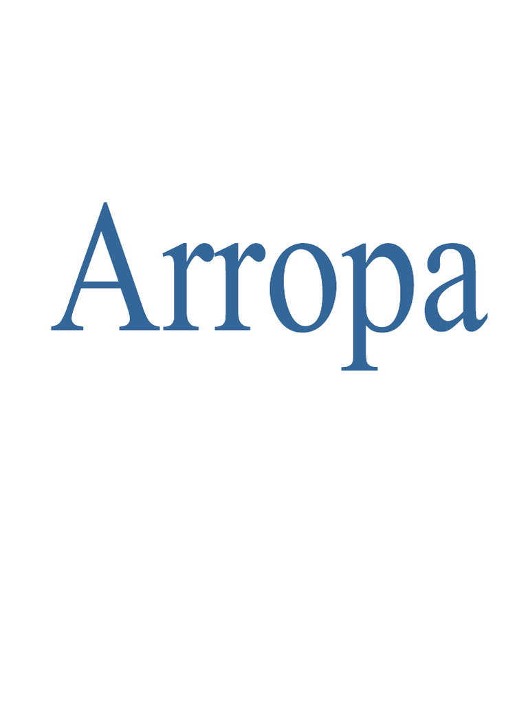 Euskara Ikasten Arropa | PDF