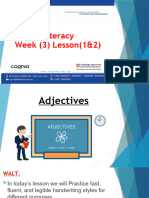 Week 3 Lesson (5 6) Adjectives8Wegn