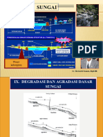 Degradasi Dan Agradasi Dasar Sungai