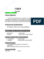 MUKESH RAY CV - Merged