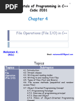 Chapter 4. File Operations