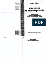 Ejercicios de contemplacion - Franz Jalics LEIDO