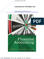 Financial Accounting Harrison 10th Edition Test Bank Download