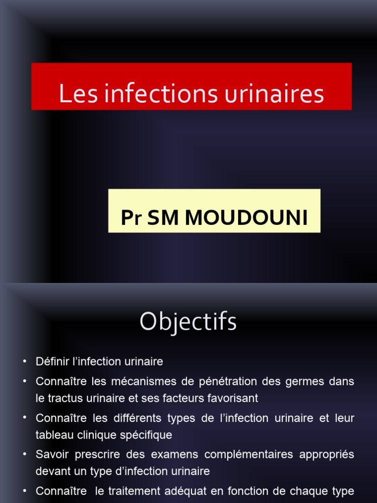 Spilf Infection Urinaire Pdf : Synthèse – GTFJ
