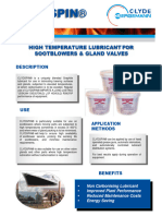 Technical Data and MSDS For Clydspin High Temperature Lubricant, Part No. ACCSLU45