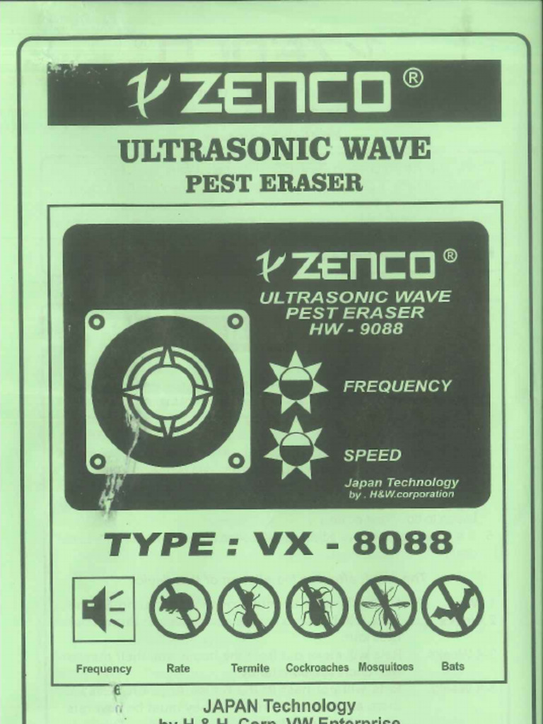 ZENCO UltraSonic | PDF