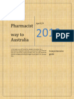 Your Way To Australia As A Pharmacist