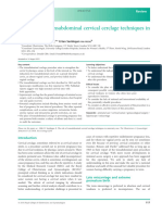 The Role of Transabdominal Cervical Cerclage Techniques in Maternity