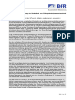 Gesundheitliche Bewertung Der Rueckstaende Von Didecyldimethylammoniumchlorid Ddac in Lebensmitteln