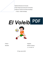 El Voleibol. Valentina Contreras