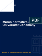 Marco Normativo de La Universitat Carlemany