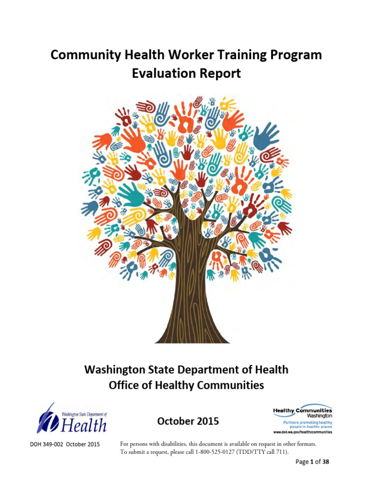 Community Health Worker Training Evaluation | PDF | Preventive ...