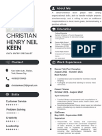 Christian Henry Keen1 Resume