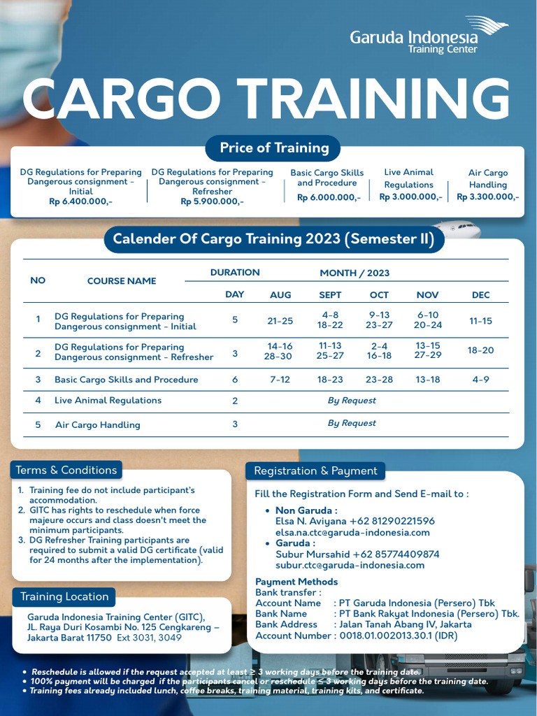 Cot Cargo Academy Semester Ii Tahun 2023 PDF Service Industries Business