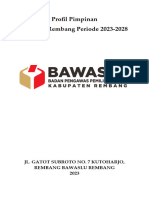 Profil Pimpinan Bawaslu Rembang Terbaru