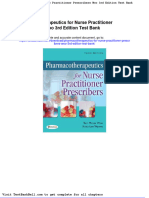 Pharmacotherapeutics For Nurse Practitioner Prescribers Woo 3rd Edition Test Bank Download