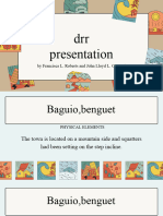 DRR Presentation: by Francisca L. Roberts and John Lloyd L. Coronel
