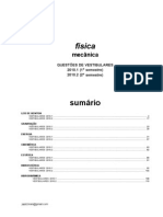 Física - Mecânica Questões de Vestibular 2010