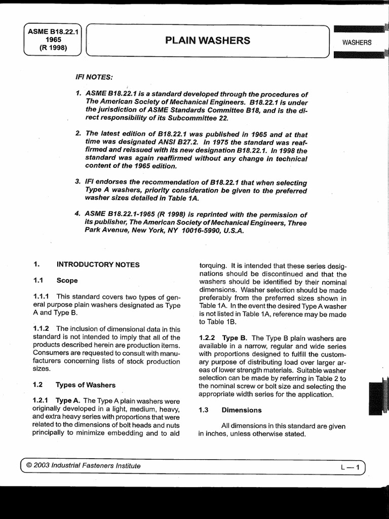 Asme b18 22 1 1965 r1998 pdf