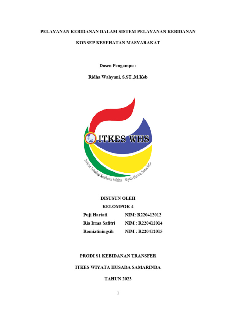 Makalah Kesmas Kel 4 | PDF