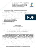 Surat Edaran Dirjen Nakes Tentang Mekanisme AK Integrasi Dan Konversi