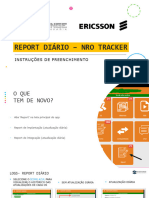 Report Diário - Nro Tracker
