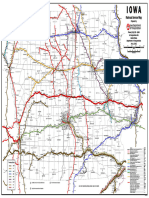 Iowa Railroad Service Map 7-1-12