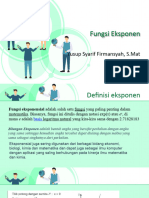 Fungsi Eksponen Edited