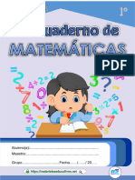 Mi Quaderno de Matimaticas. Matematica Primer Grado-2021