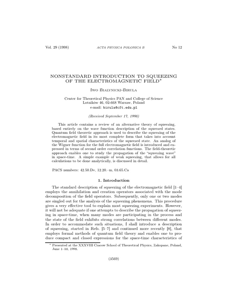 Nonstandard description of squeezed states pdf matrix mathematics