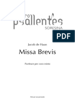 MISSA BREVIS coro
