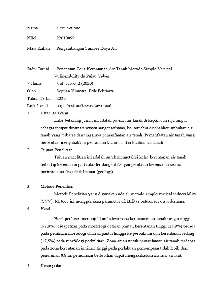 Resume psda 3 air tanah pdf