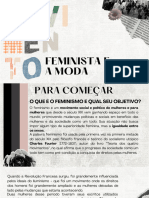 Slide - Movimento Feminista e A Moda