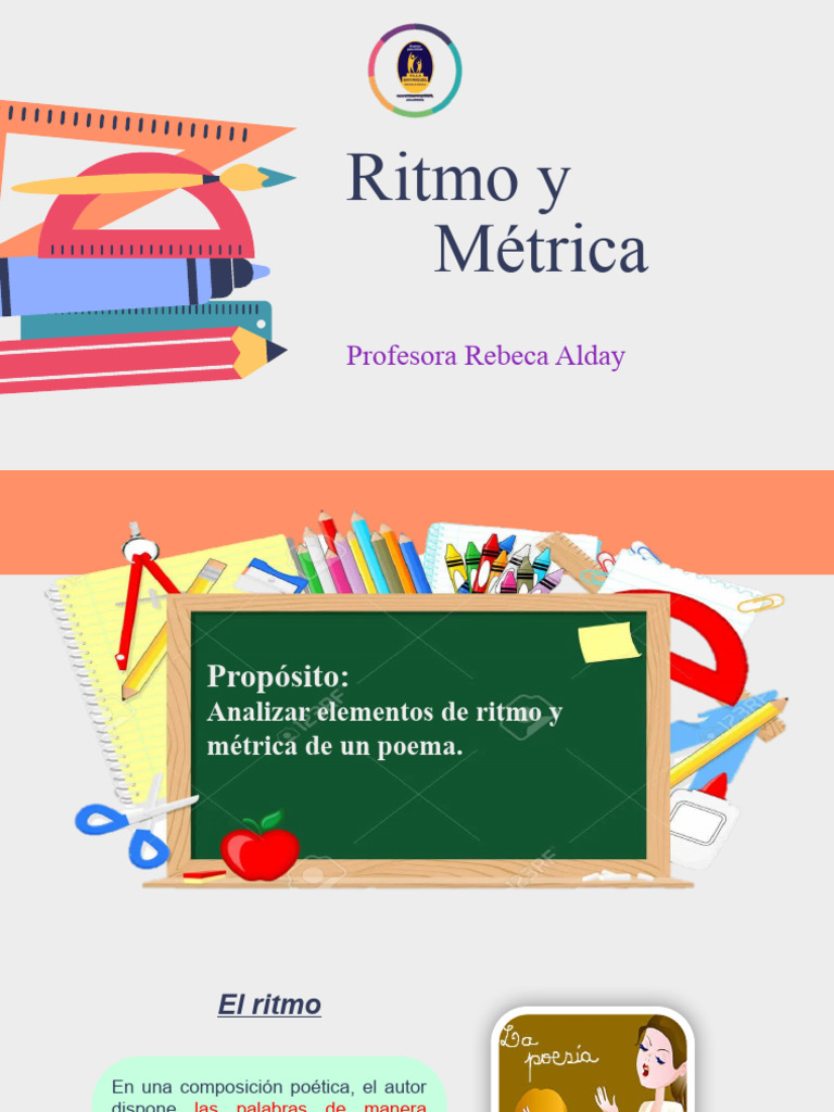Ritmo y Métrica | PDF | Ritmo | Metro (poesía)