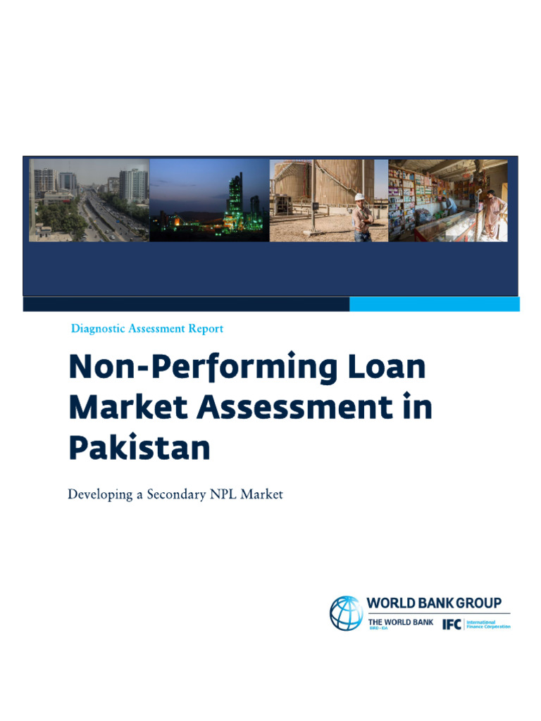 NPL Market Assessment Pakistan | PDF | Real Estate Appraisal | Security ...