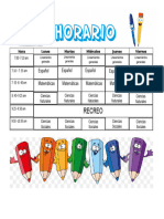 Horario de Clases