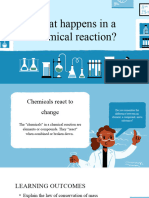 Chemical Reactions Science Presentation in Blue Light Blue Hand Drawn Style