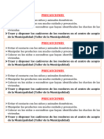 Precauciones Desratizacion