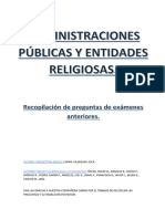 Preguntas Entidades Religiosas