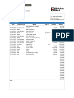 Bank Statement Template