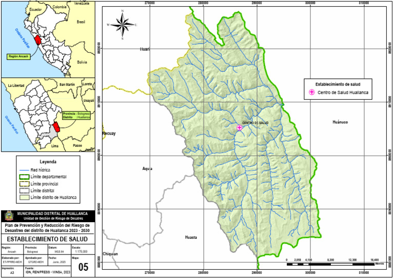 05 - Mapa de Establecimientos de Salud | PDF