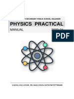 Cbse (Physics Practical) - 23-24