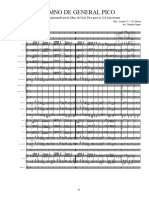 Himno Gral Pico - Score