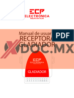 Xdoc - MX Receptora Gladiador