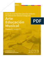 Arte - Educación Musical - Tramo 5