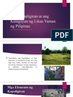 Ang Kapaligiran at Ang Kalagayan NG Likas Yaman Lesson 2