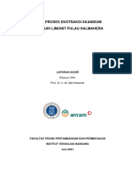Studi Ekstraksi Scandium Dari Bijih Limonit - LAPORAN AKHIR