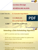 Disk Scheduling